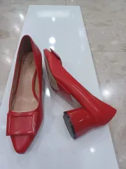 ナムハナ ジェイン レディース パンプス レッドのサムネイル