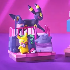 ポケモン ポップアップ ピカチュウ ブラッキー メタモン ミッドナイト フィギュア