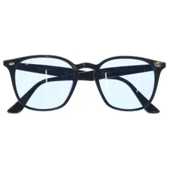 Ray Ban (レイバン) スクエアフレーム ブルーレンズアイウェア ブラック RB4258-Fのサムネイル