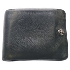 W*様 クロムハーツ 財布 スクエアクロス ビルウォレット ブラック