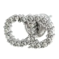 Christian Dior (クリスチャンディオール) CLAIR D LUNE クレール ディー リュヌ CDアイコン ピアス イヤリング シルバーのサムネイル