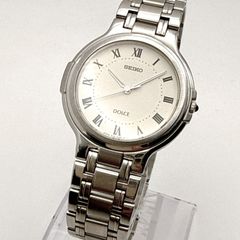 稼働品 SEIKO セイコー ドルチェ 8J41-0A10 年差クォーツ メンズ