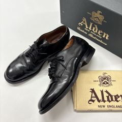 ALDEN SHIPS別注 Uチップ コードバン 9D オールソール済 - メルカリ