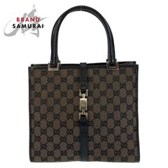 GUCCI GGキャンバス トートバッグ ジャッキー金具 - メルカリ
