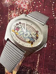 セイコー　アルバ☆ミッキーマウス　コラボ　70周年☆クオーツ時計☆稼働品☆SEIKOのサムネイル