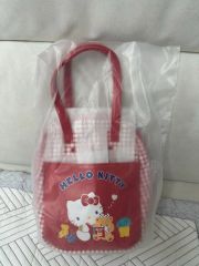 Hello kitty ハローキティ サンリオ 2000年 クリア ハンドバッグ