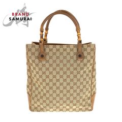 ❤️GG柄❤️GUCCI グッチ キャンバストートバッグ 113011 ブラウン