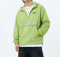 正規品 STUSSY（ステューシー） コントラスト リップストップ アノラック（アノラック） 蛍光 XL (115403)のサムネイル