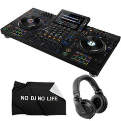AlphaTheta 올인원 DJ 시스템 XDJ-AZ + 헤드폰 HDJ-X5-K + 먼지 커버 세트 [XDJ-XZ 후계 기종]