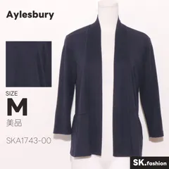 美品 Aylesbury トップス カーディガン　長袖　ボタンレス　レイヤード　羽織のサムネイル