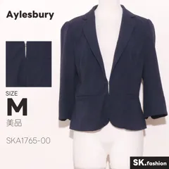 美品 Aylesbury アウター テーラードジャケット　長袖　ホック留め　フォーマル　綿混