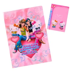 新品 サンリオ(SANRIO) オシャレ魔女 ラブ and ベリー クリアファイル2枚セット ハローキティ 186309