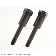 TANAX タナックス G-1 ハーレー用ミラーアダプター 5/16UNF ブラックのサムネイル