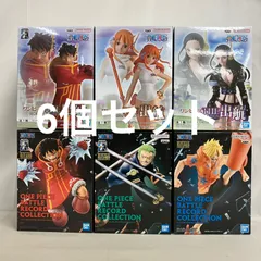 未開封 ONE PIECE THE出航 モンキー・D・ルフィ エッグヘッド 他 フィギュア 6個セット SF5C20 c099