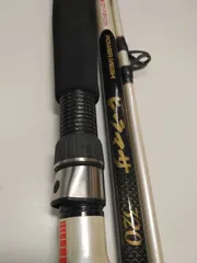 ダイワ  アモルファスウィスカー  アドバイザー  パワーメッシュ　ＡＷＡＰＭ　ヒラマサ　３２０　船　並継　大物　竿（０８）のサムネイル