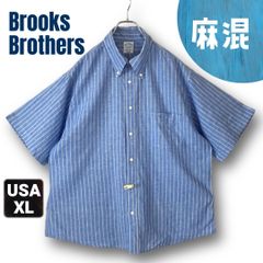 Brooks Brothers ブルーストライプ ボタンダウンシャツ - メルカリ