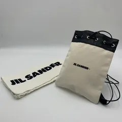 【中古品】  JIL SANDER ジルサンダー DRAWSTRING SHOULDER BAG ドローストリング ショルダーバッグ カバン ポーチ 【180-241102-kk-04-fuzh】のサムネイル