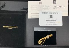 PIERRE BALMAIN✨ピエールバルマン ブローチ リボン - メルカリ