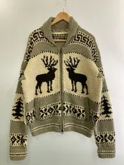 【中古品】 POLO RALPH LAUREN ポロ・ラルフローレン HAND KNIT COWICHAN ハンドニット カウチン トップス  【146-250225-yn-16-MIN】のサムネイル