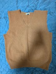 HAVERSACK ハバーサック リネン シルク ニットベスト Mサイズ - メルカリ