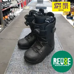 USE704【ムラスポ公式】RIDE　ライド　HERA　ヘラ　23.5㎝　レディース　ブーツ　スノーボード　中古品（USED）　良品　ダブルボアのサムネイル