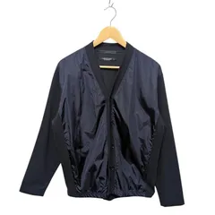 SOPHNET ソフ LIMONTA NYLON FRONT PANELED CARDIGAN ナイロンカーディガン SOPH-220009 ネイビー系 コットン サイズM 65245のサムネイル
