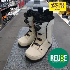 USE709【ムラスポ公式】RIDE　ライド　SAGE　セージ　23.5㎝　レディース　ブーツ　スノーボード　中古品（USED）　良品のサムネイル