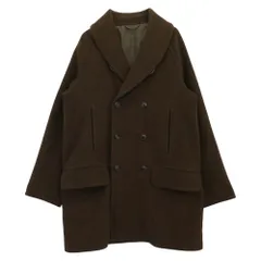 COMOLI コモリ J03-04011 ヤクメルトン ショールカラー コート ブラウン系 2【中古】のサムネイル