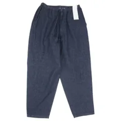 COMOLI コモリ 25SS B01-03013 ネイビー デニム テーパード パンツ ネイビー系 2【極上美品】【中古】