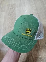 00s JOHN DEERE ジョンディア フルメッシュ キャップ イエロー 緑 