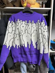 大森元貴着用 ルイヴィトン スタジオジャカードクルーネックセーター