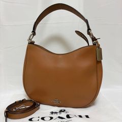 COACH 2WAY レザーバッグ　ブラウン COACH コーチ 2WAYショルダーバッグ レザー ブラウン 美品 54446