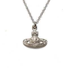 Vivienne Westwood オーブ ネックレス シルバー y2k - メルカリ