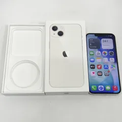 iPhone13 128GB スターライト SIMフリー KUS21990