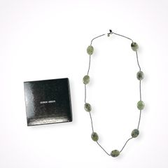 GIORGIO ARMANI タッセルネックレス【未使用】 - メルカリ