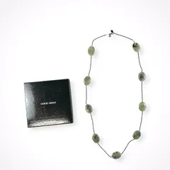 GIORGIO ARMANI / 天然石ネックレス 箱付のサムネイル