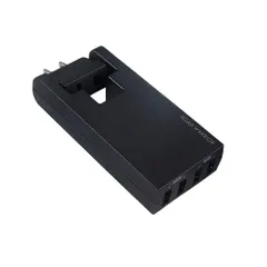 로드 워리어 스몰 USB 탭 파워 스트립 스윙 USB 탭 4A (USB 포트 4개 x 콘센트 2개) 블랙 RWG109BK
