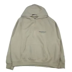FEAR OF GOD フィアオブゴッド ESSENTIALS エッセンシャルズ フーディー パーカー ベージュ系 L【中古】