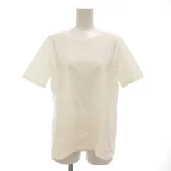 スキャパ SCAPA Tシャツ リネン混 38 オフホワイト 無地 ラウンドネック 半袖 /UOのサムネイル