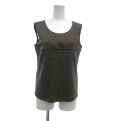 スキャパ SCAPA ノースリーブカットソー タンクトップ フロント切替 38 カーキ系 /UOのサムネイル