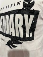 フィリッププレイン 高級ライン スワロ Tシャツ グレー グレー S a4 