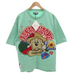 圧巻の刺繍 ガルフィー Tシャツ ミントグリーン XL 春夏カラー - メルカリ