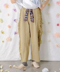 【未使用】madder madder Lace line pants 未使用】madder madder Lace line pants - メルカリ