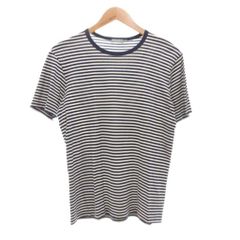ヨウジオム 麻ボーダーTシャツ Yohji Yamamoto - メルカリ