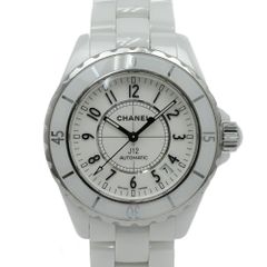 極上　CHANEL J12 38ミリインデックスダイヤ　自動巻腕時計 極上 CHANEL J12 38ミリインデックスダイヤ 自動巻腕時計 - メルカリ