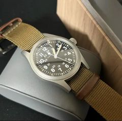 ハミルトン キャットストリート カーキ フィールド メカニカル 限定