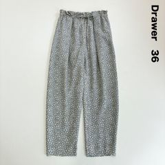 Drawer ドゥロワー シルク100% イージーパンツ ロイヤルブルー - メルカリ