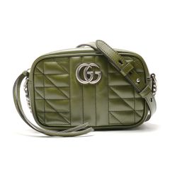 GUCCI グッチ ショルダーバッグ GGキャンバス ハーフムーン ホーボー