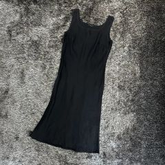 PLEATS PLEASE ノースリーブ チュニックワンピース 黒 80丈 - メルカリ