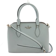 kate spade ショルダーバッグ ミントグリーン レザー - メルカリ
